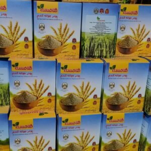 برعم القمح. شعير مالت