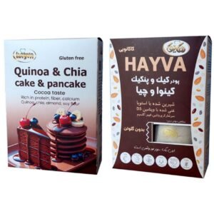 بودرة كيك وبانكيك الكينوا والشيا - خالية من الغلوتين (200 جرام)