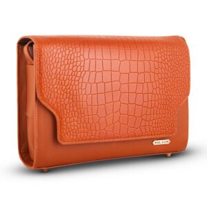 حقيبة يد نسائية مصنوعة بالكامل من الجلد الطبيعي يلسان موديل نلين كود 121-PRM