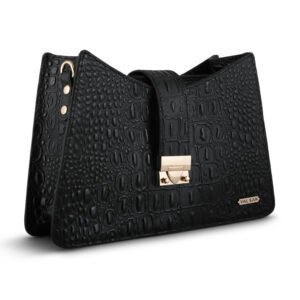 حقيبة يد نسائية مصنوعة بالكامل من الجلد الطبيعي يلسان موديل أنجيلا 138-GAN