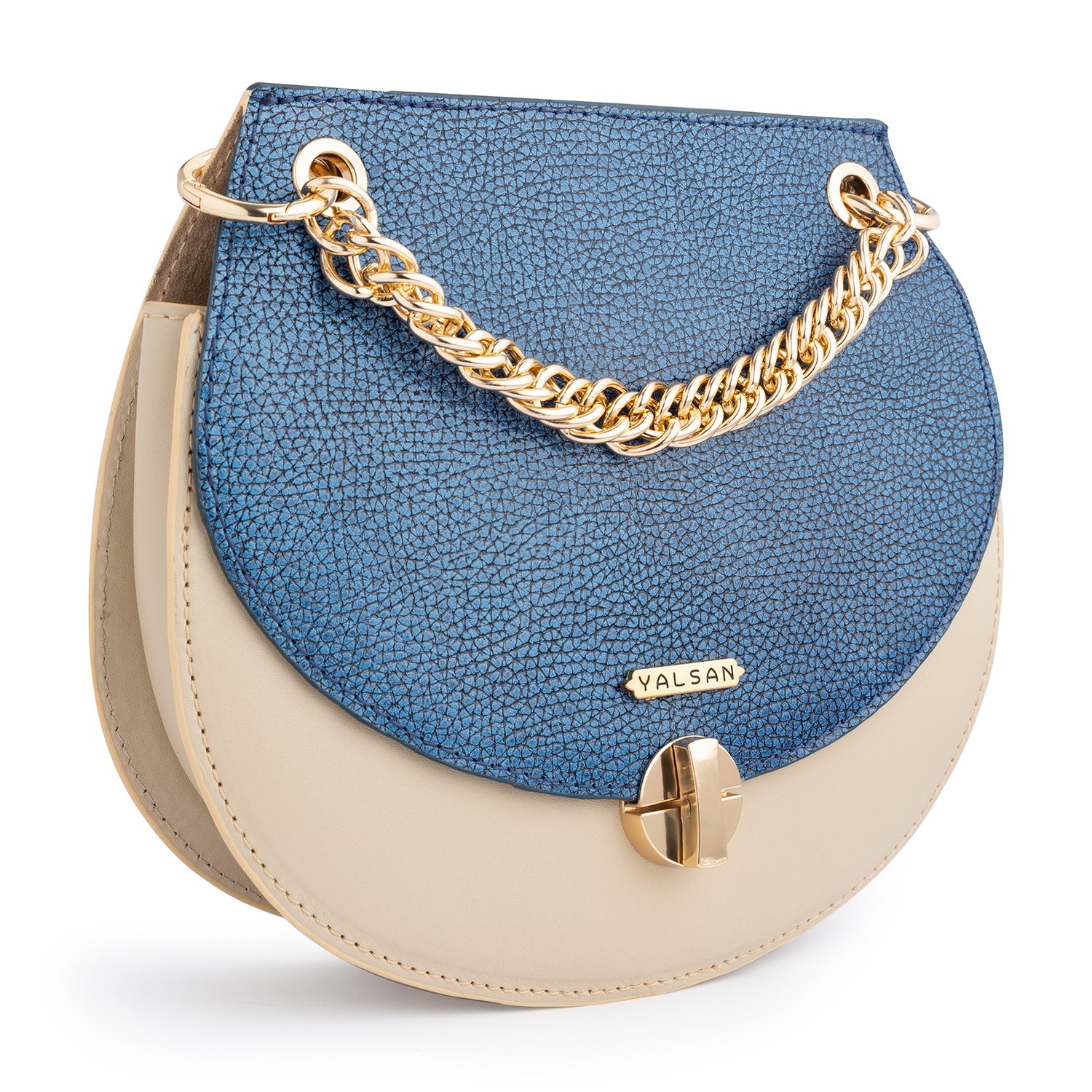 حقيبة يد وكتف نسائية جلد يلسان موديل دولاريس كود 005-SHT