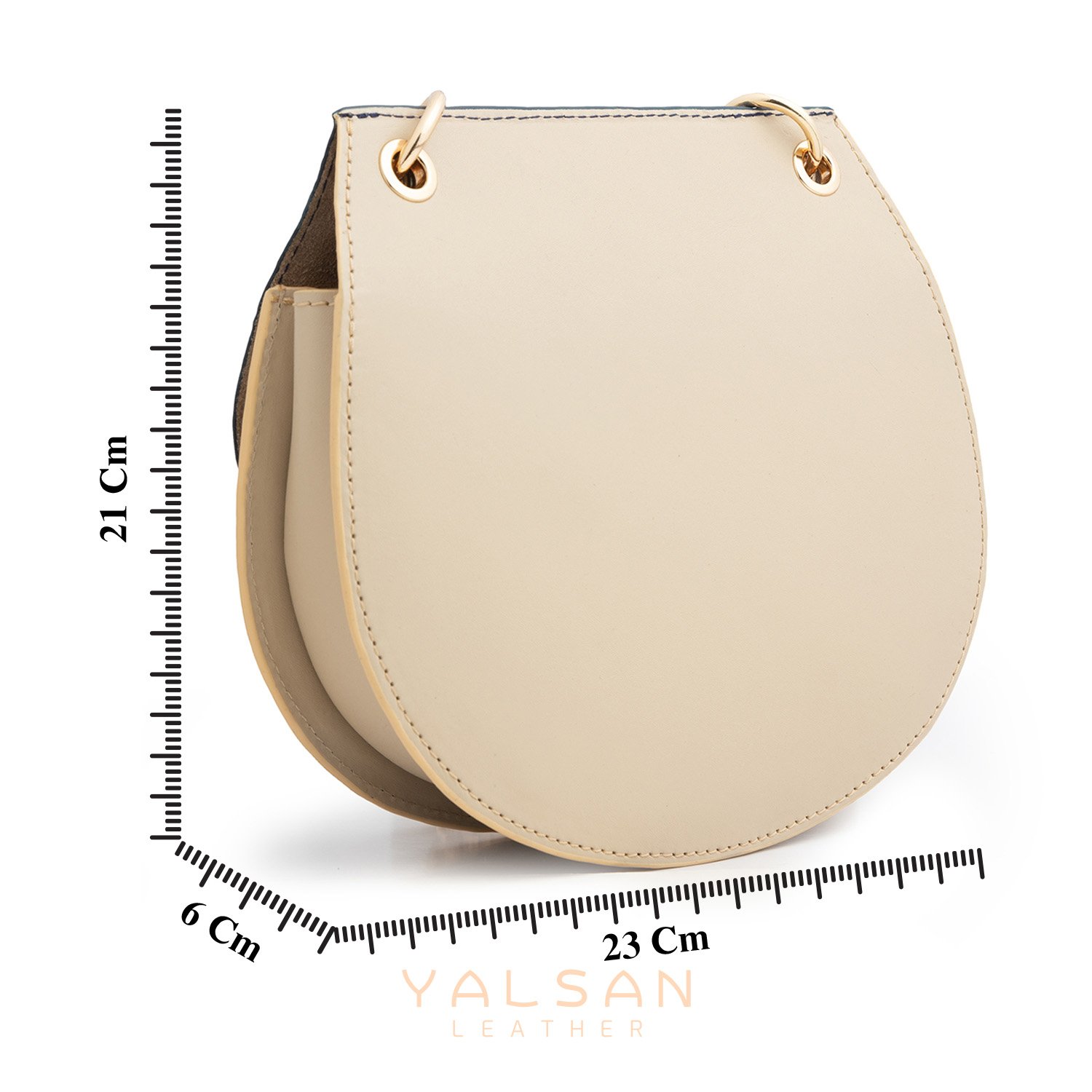 حقيبة يد وكتف نسائية جلد يلسان موديل دولاريس كود 005-SHT - الصورة 4