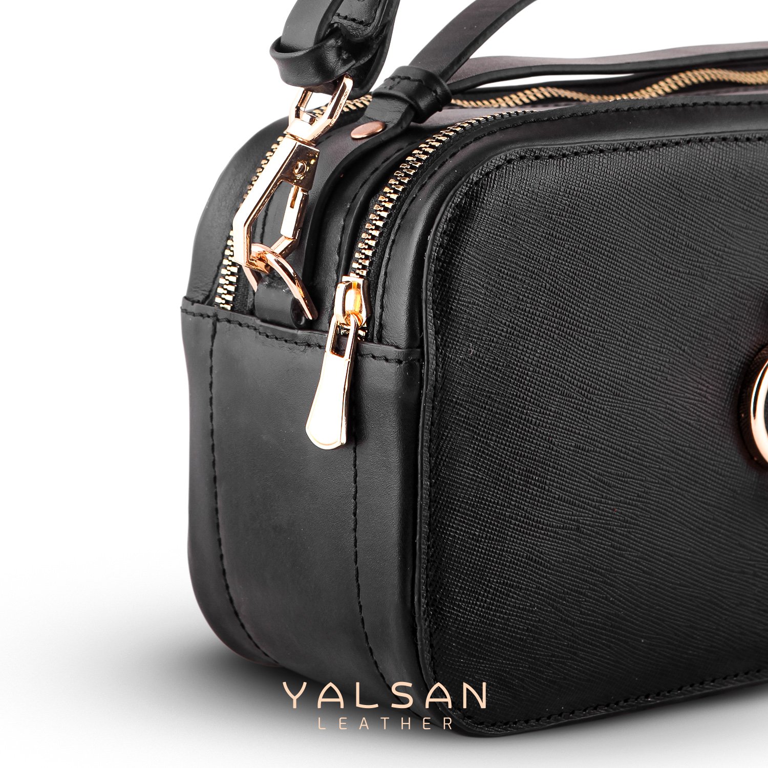 حقيبة يد وكتف نسائية جلد يلسان موديل أطلس كود 099-HRM - الصورة 3